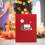 Heartwarming Foldable Greeting Card Elegant 3D Christmas-2 sets 6