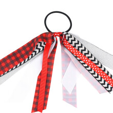 Girls Holiday Hair Bands with Christmas Detail Soft-style 3