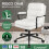 ELFORDSON ELFORDSON Office Chair Ergonomic Executive Computer Work Boucle Fabric 2