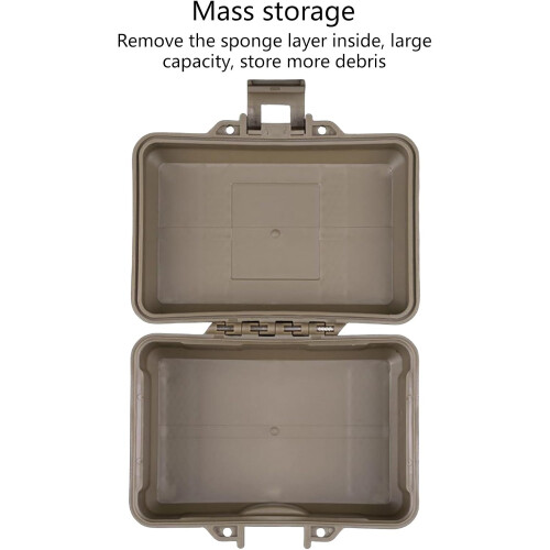 Dry Box Protective Hard Case Outdoor Shockproof Survival Carrying Case Container With Foam Insert 2