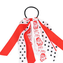 Holiday Hair Accessories Christmas Pattern Girls Hair-style 6