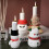 Christmas Concrete Silicone Pot Mold Succulent-the bell 5