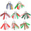 Seiden-Haargummis mit weihnachtlichem Muster,-Stil 2 2