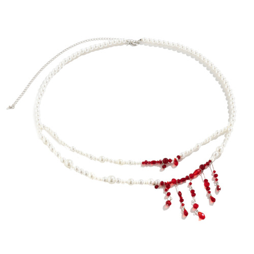 Brustkette, verstellbare-Taillenkette weiß k