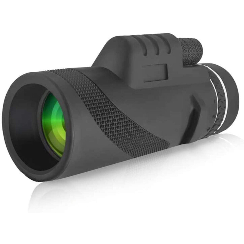 Binoculars 10X52 Monocular Telescope, Bak4 Prism, Waterproof, Portable Smartphone Adapter, Tripod Red 9084446693867