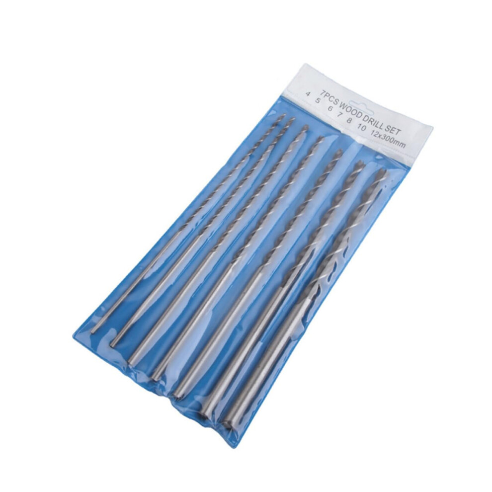 Carbon Steel Wood Drill Bit With Three Point Sharp Edge For Hardwood Plywood Abs Precise Positioning For Woodworking 9084446693881