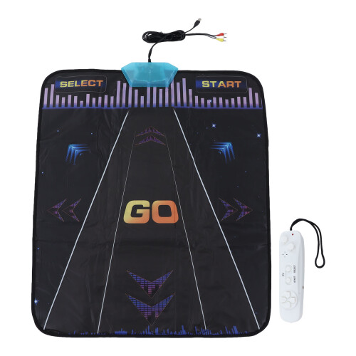 Single Person Dance Mat Remote Control 80x96cm High Def Video 1