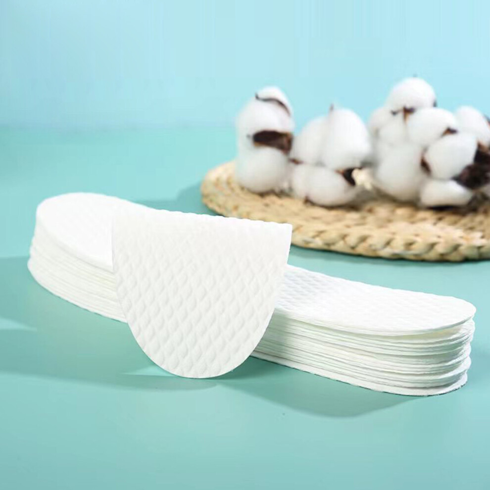 10 Pair Disposable Shoe Insoles Breathable Odor-Free White Size 43