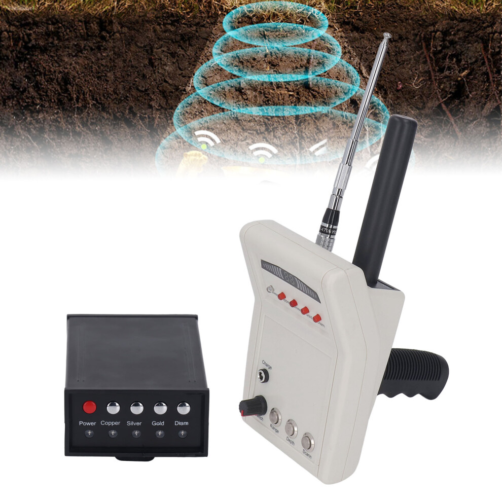 1000m Metal Locator Underground Finder 15m Depth White Gold Silver Treasure-image-OPC-PMH6Y2W-NEW
