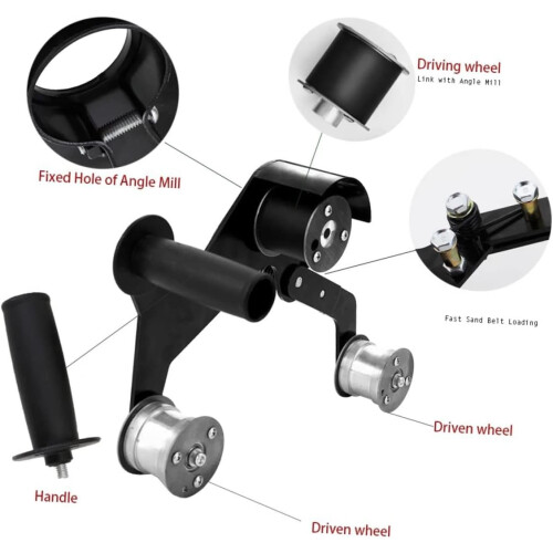 Belt Sander Attachment For Angle Grinder Sanding And Polishing 1