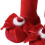 Rote, verdickte Baby-Bodensocken mit 12