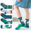 5 Paar Kindersocken bis zur Mitte der Wade, hoher 7