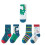 5 Paar Kindersocken bis zur Mitte der Wade, hoher 3
