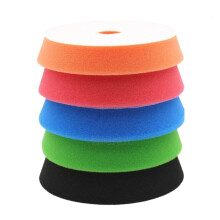 5 PCS 6 Inch Car Polishing Pads Sponge Buffing Waxing Pad Kit For Car Polisher Buffer Compatible With Orbital Polishers