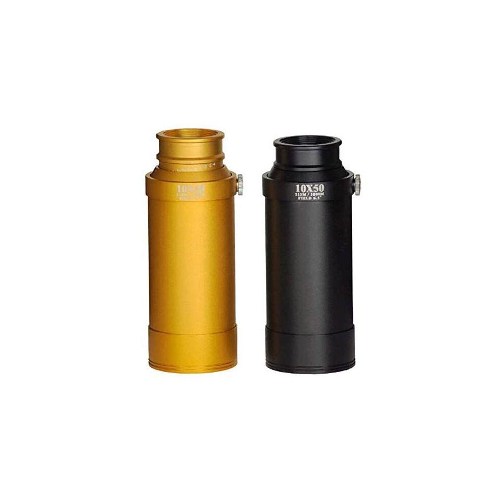 High Power Binoculars 10X50 Monocular Telescope Metal Finish Large Eyepiece Hd Prism Gold 9393856724420