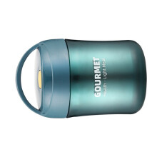 Bouteille thermique de 550ml en acier antirouille,-Bleu moderne