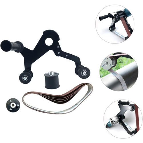 Belt Sander Attachment For Working Belt Sander, Bench Tube Polisher, Mirror Processing Tool 1