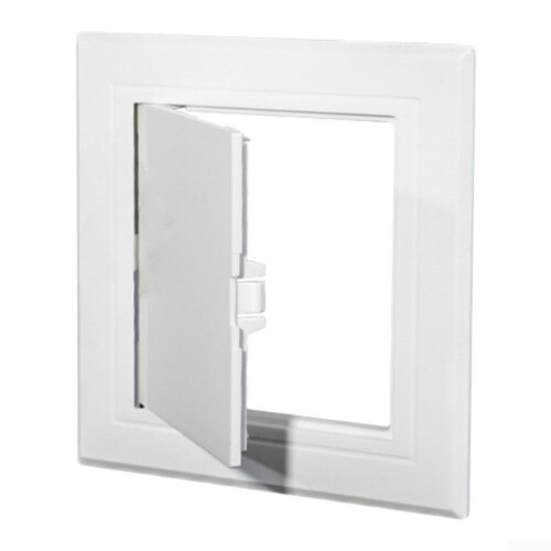 White ABS Access Panel Moisture-Resistant High-Temperature 150 x 200mm
