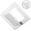 White ABS Access Panel Moisture-Resistant High-Temperature 150 x 200mm 4