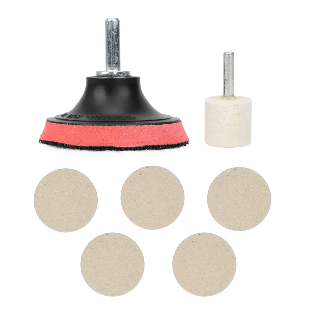 Cerium Oxide Glass Polishing Kit With Abrasive Discs Polish Pads Felt Buffing Pad For Windscreen Scratch Removal 9084446695434