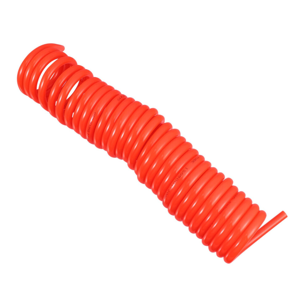 Flexible Pu Air Compressor Hose No Connector Spiral Hose For Pneumatic Equipment Temperature Resistant Expandable Memory 9084446695441