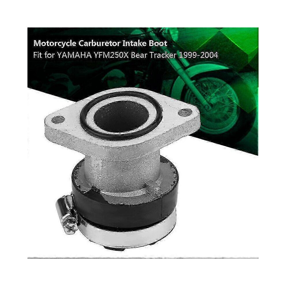 (As Show, One Size) Yamaha Yfm250x Bear Tracker Carburetor Intake Manifold Boot 1999-2004 Oem Fitment 6452533612344