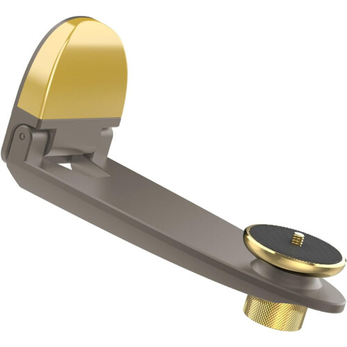 Wall Mount Bracket Holder Angles Adjustable Aluminum Alloy Projector Coffee Gold 1