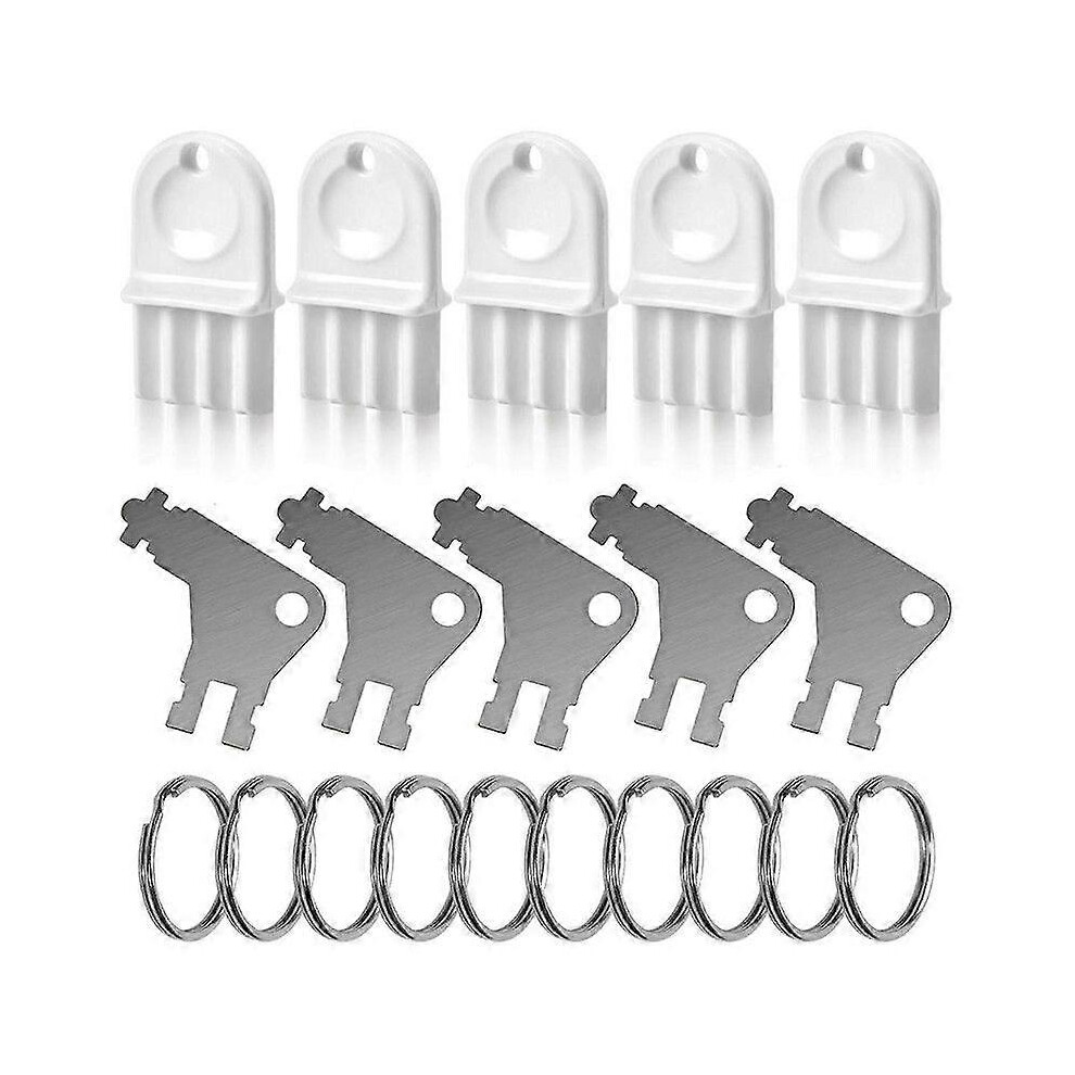 Kikidex (As Show, One Size) Tissue Dispenser Keys, Toilet Paper Dispenser Keys Compatible For Pacific Tissue And Toilet Paper D