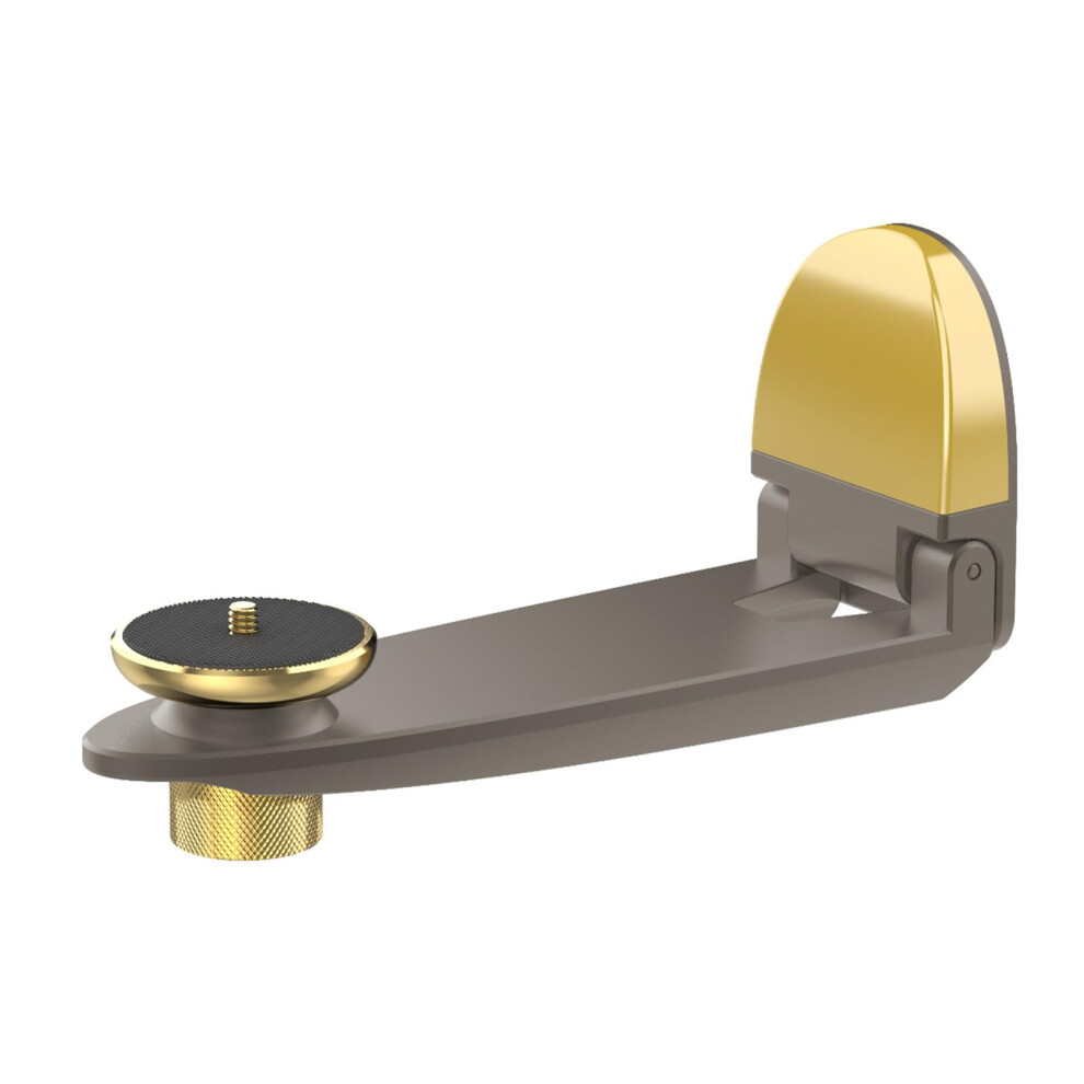Projector Wall Bracket Aluminum Alloy Foldable Easy Storage Display Rack Coffee For Home And Hotel Use Gold 9354506616649