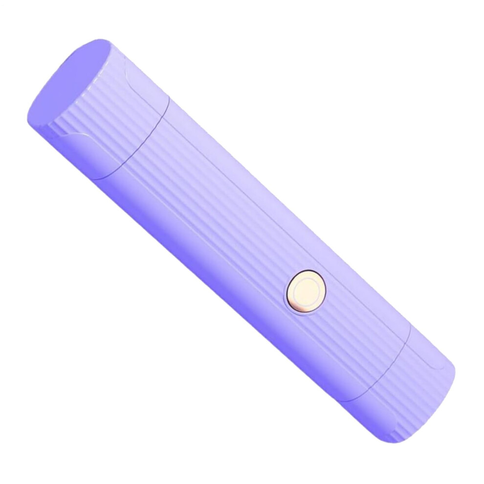 Purple Women's Hair Remover Portable Electric Shaver For Wet And Dry Body Rechargeable Epilator For Arms And Face