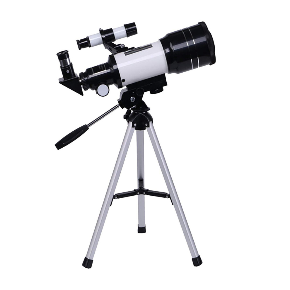 Portable Monocular 150X Magnification 70Mm Aperture Refractor Telescope Tripod Finder For Outdoor Camping And Stargazing Light 9393856725854