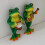 Cheerful Frogs Decorations for Gardens 3D-Drum beating frog 7