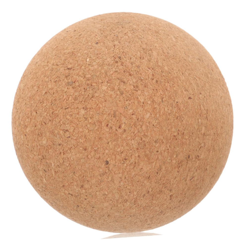 Cork Massage Ball for Deep Tissue Therapy High Density 8cm Diameter Trigger Point Relief