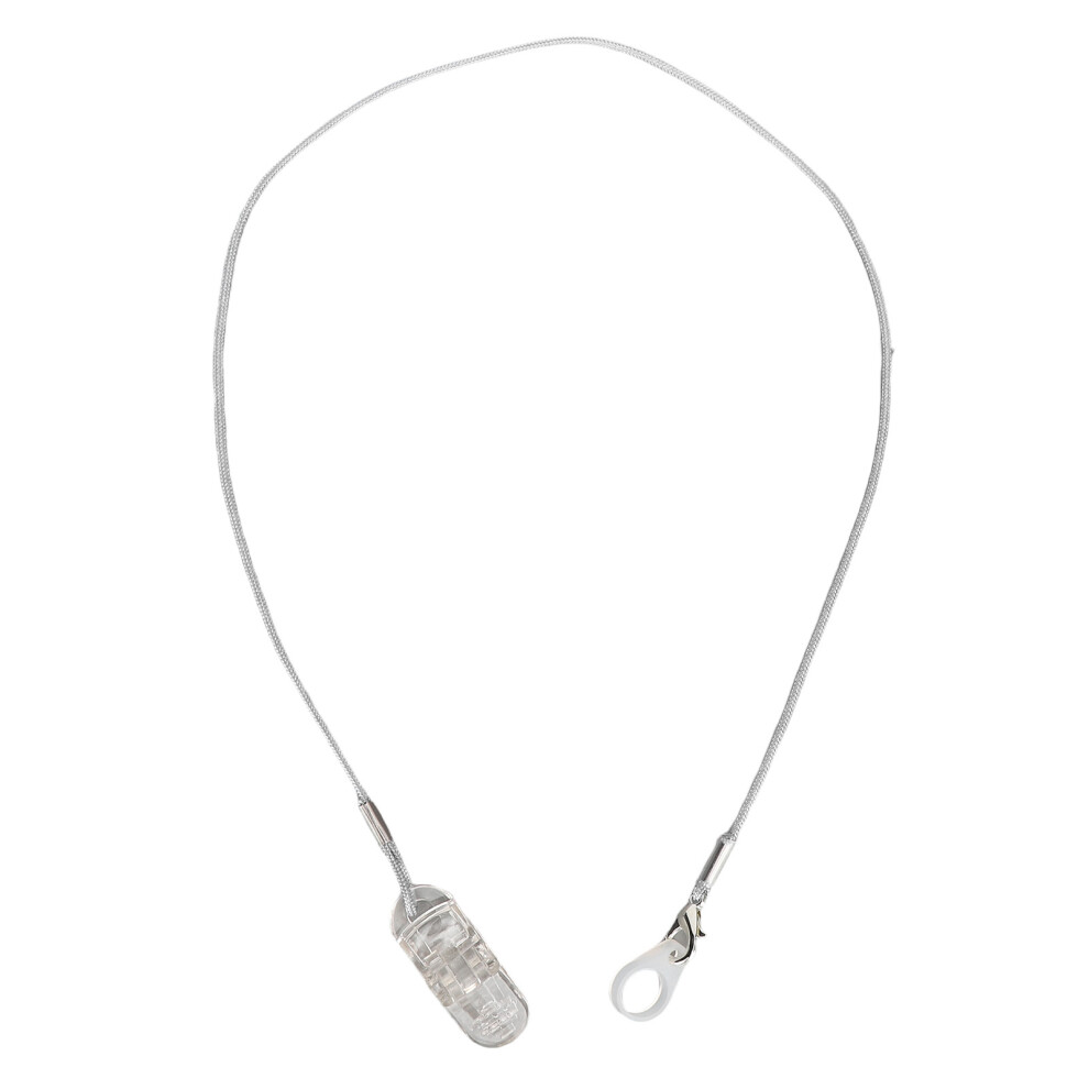 Lightweight Hearing Aid Lanyard with 3 Silicone Rings Nylon for Elderly & Kids