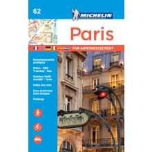 Paris par arrondissement Michelin City Plan 062 by Michelin Other Book