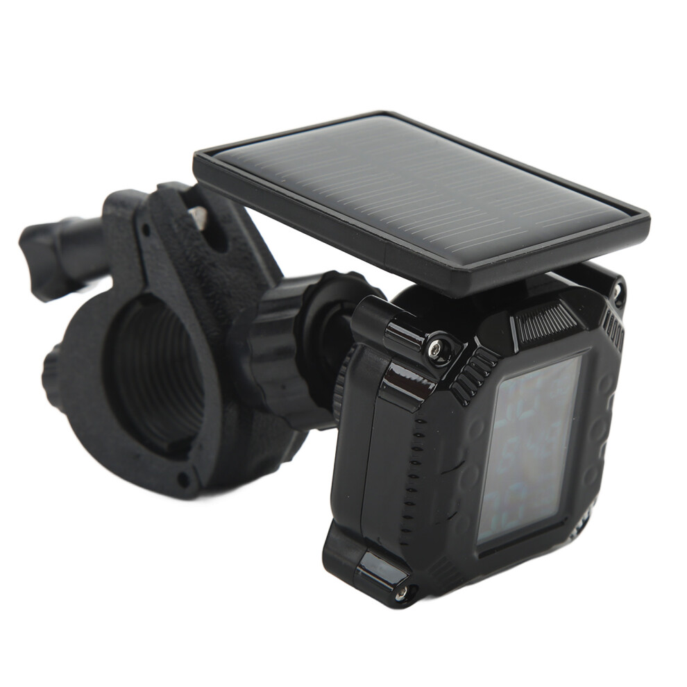 Wireless Solar TPMS for Motorcycle with 2 External Sensors, IP67-image-OPC-PMH78P9-NEW