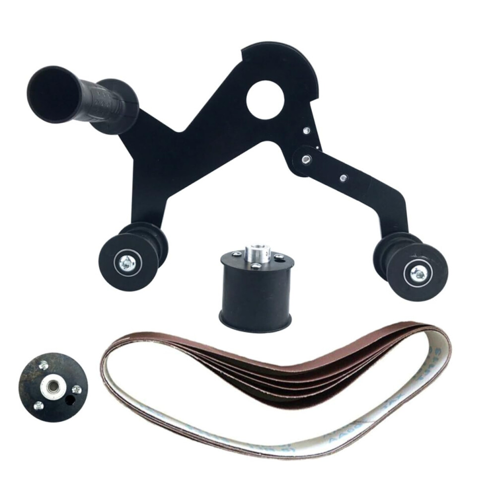 Belt Sander Polishing Machine Handheld Sander For Woodworking Mini Polisher Attachment Belt For Sandpaper 9393856726233