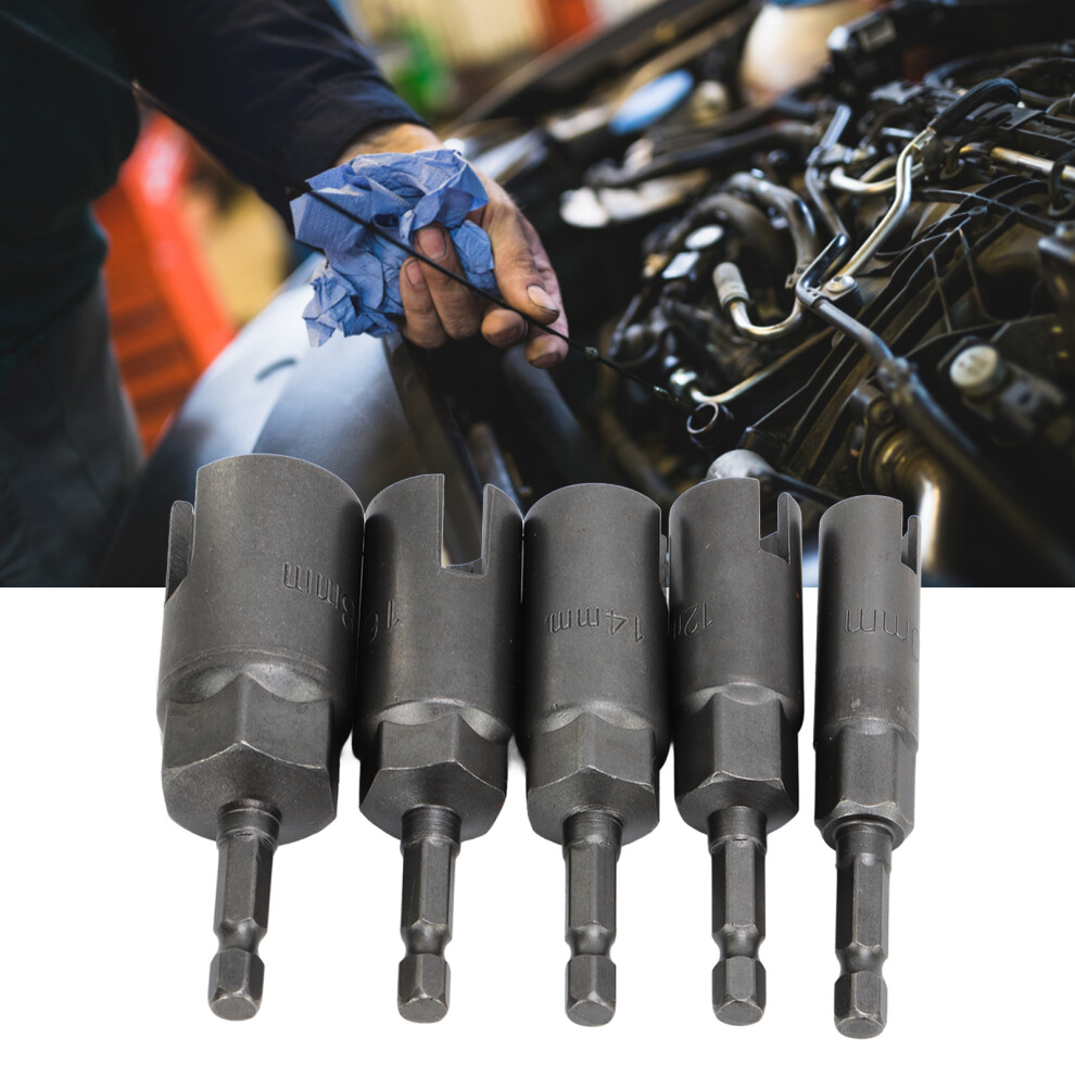 5 Pcs 1/4in Hex Shank Wing Nut Driver Set for Electric Drill-image-OPC-PMH78SH-NEW