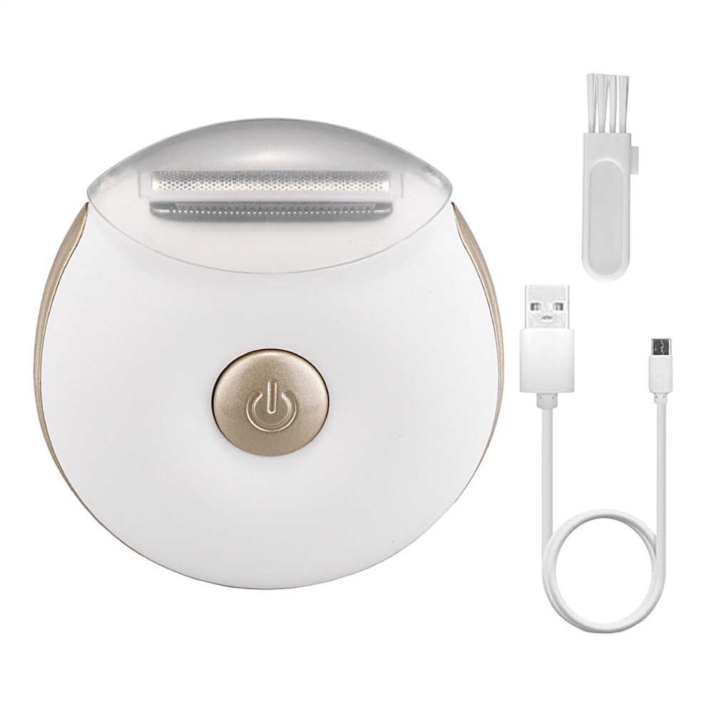 Electric Bikini Shaver for Women USB Rechargeable Cordless Wet and Dry Personal Grooming Device for Sensitive Skin Gold