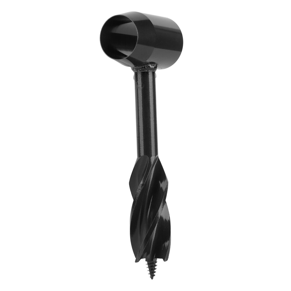Auger Drill Bit Carbon Steel 10Mm High Hardness For Wood, Black 9371356508238