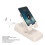 HD Stereo Wireless Phone Holder & Bluetooth Speaker for Tablets White 12