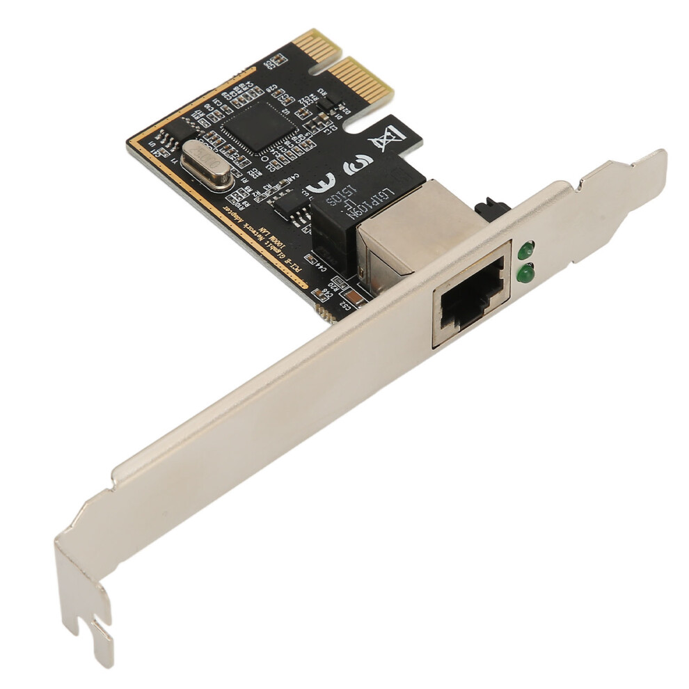 Pcie Ethernet Card Gigabit 10/100/1000 Mbps Rj45 Lan For Desktop Pcs 4651356508656