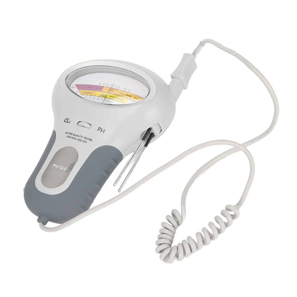 Battery Powered Water Quality Tester With Probe For Swimming Pools 9341356508699