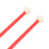 2Pcs Drum Mallet Felt & Nylon Double Headed Instrument Set Red 4