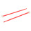 2Pcs Drum Mallet Felt & Nylon Double Headed Instrument Set Red 9