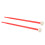 2Pcs Drum Mallet Felt & Nylon Double Headed Instrument Set Red 10