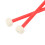 2Pcs Drum Mallet Felt & Nylon Double Headed Instrument Set Red 6
