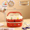 Cartoon Style Thermal Lunch Container-brown Plastic 3D stickers 6