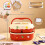 Cartoon Style Thermal Lunch Container-brown Plastic 3D stickers 5