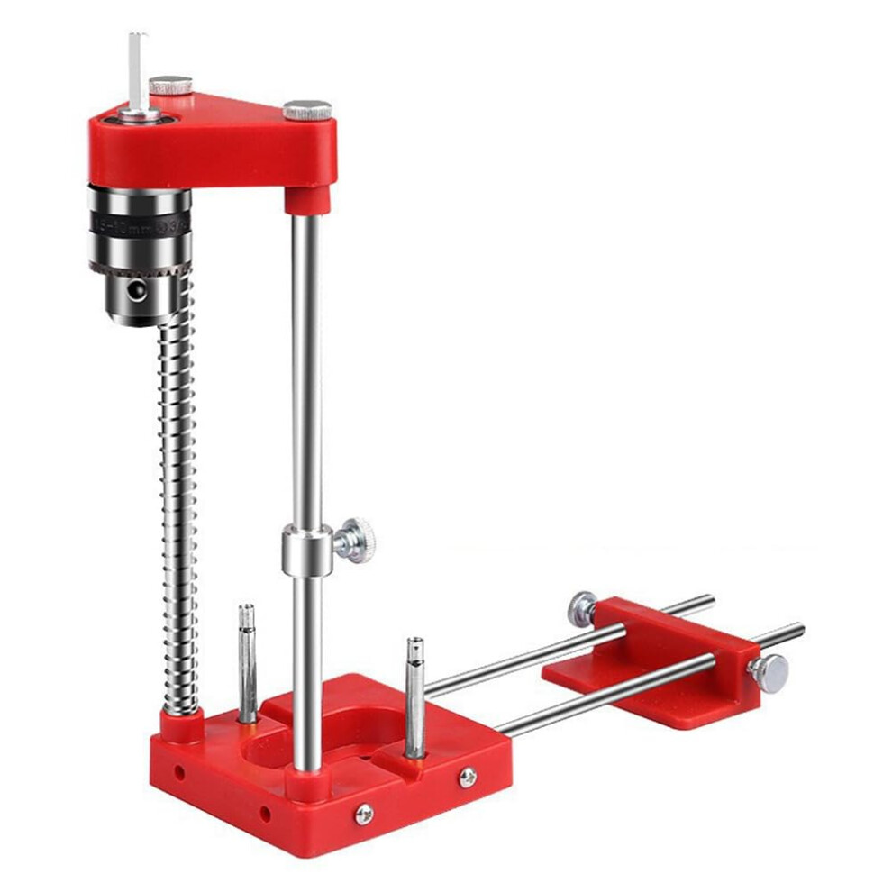 Woodworking Drill Locator Drilling Jig Punch Locator Holder Drill Guide Fixture With Scale Precise Positioner 9393856726585
